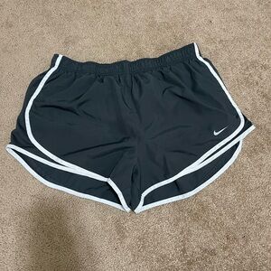 Nike Women's Grey/White Tempo  Shorts